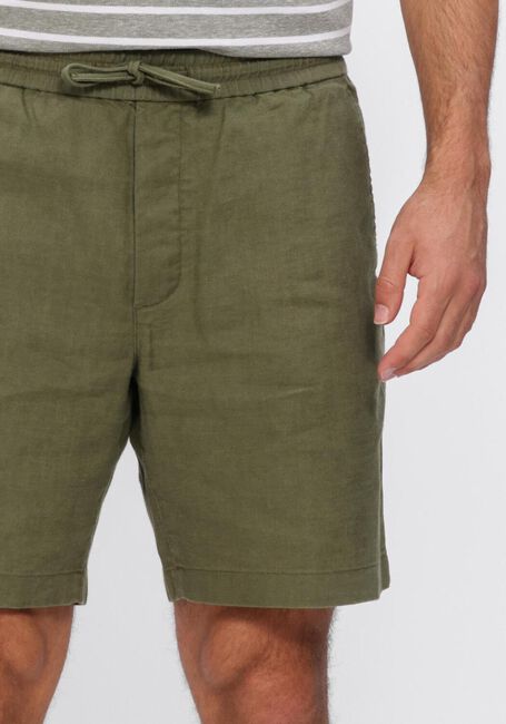 TOMMY HILFIGER Pantalon courte DOVER 8 PO SORONA LINEN 2/2 en vert - large