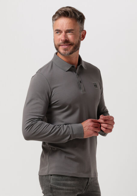BOSS ORANGE Polo PASSERBY en gris - large