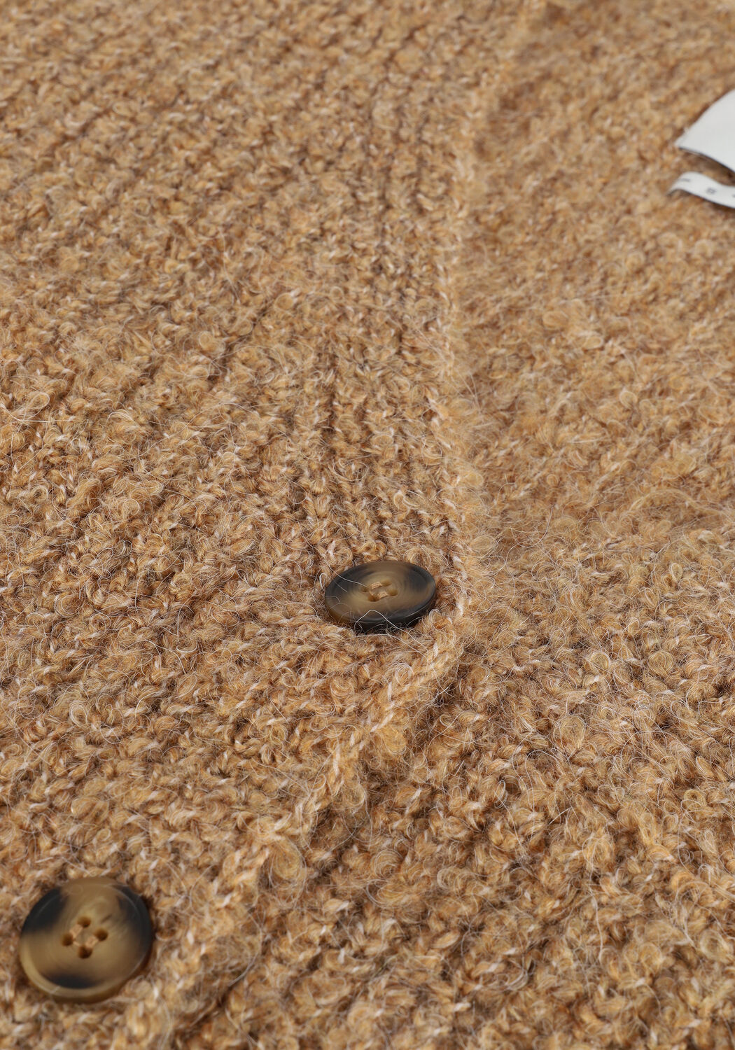 Beige ANOTHER LABEL Vest ADA CARDIGAN L/S - large