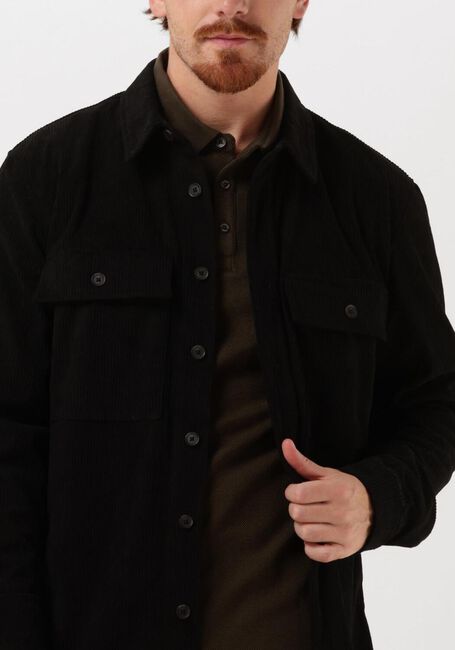COLOURFUL REBEL Surchemise LOGAN CORDUROY SHIRT en noir - large