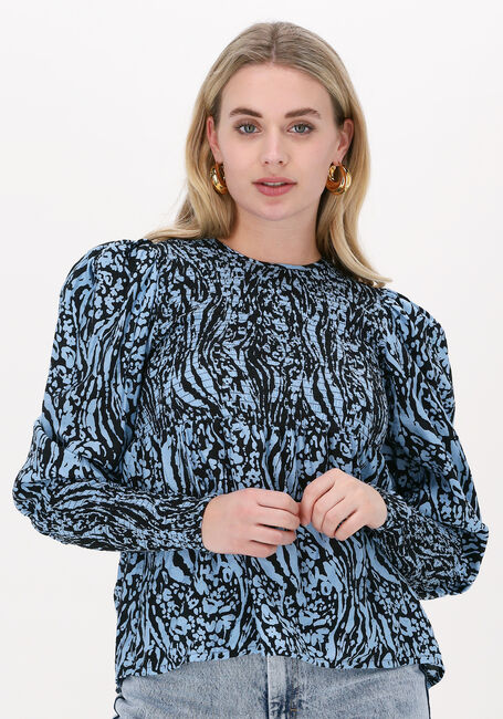 GESTUZ Blouse MORIANAGZ BLOUSE en bleu - large
