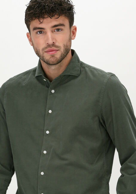 Donkergroene PROFUOMO Casual overhemd HAIM - large