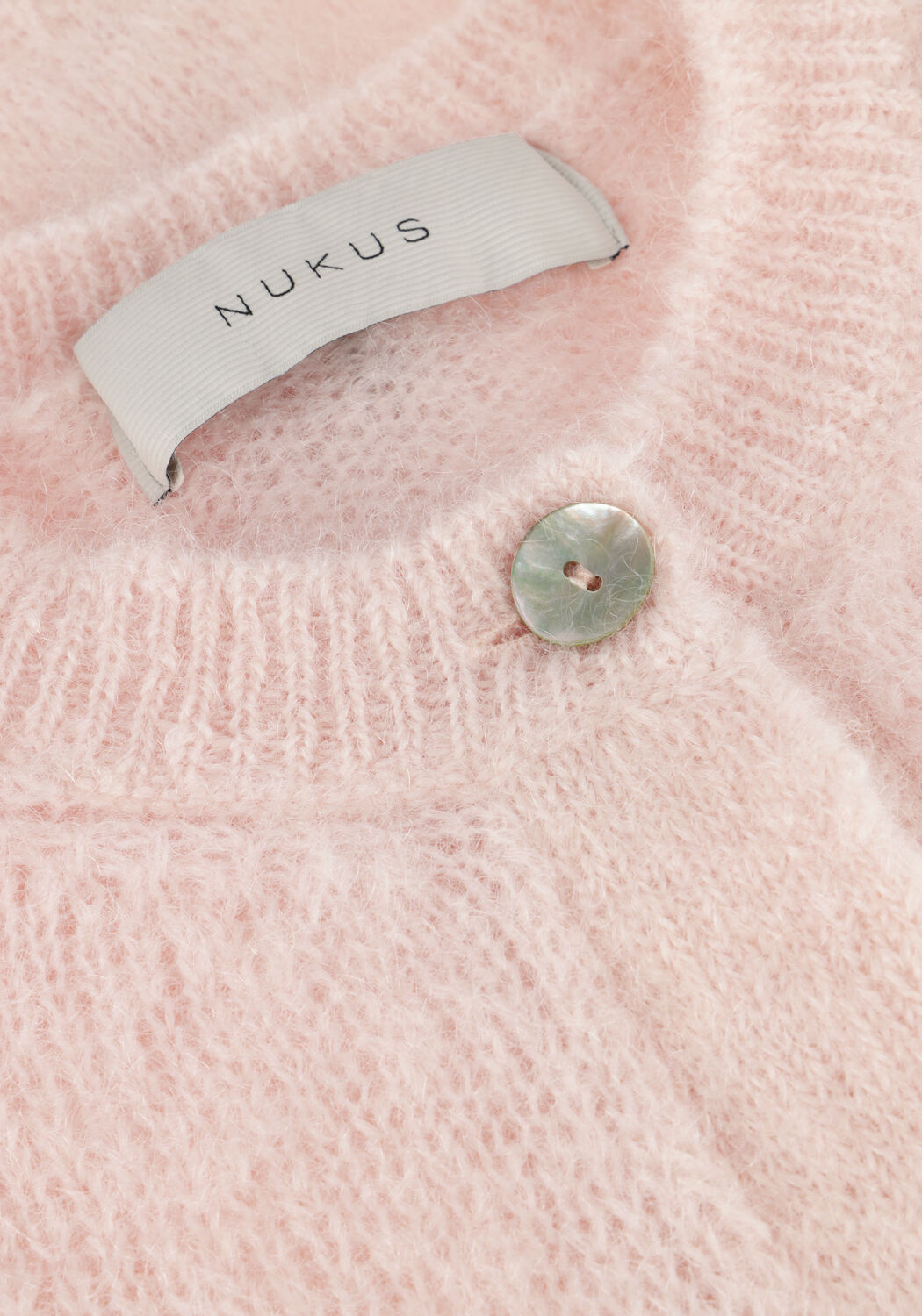 NUKUS Gilet LOREN CARDIGAN en rose - large