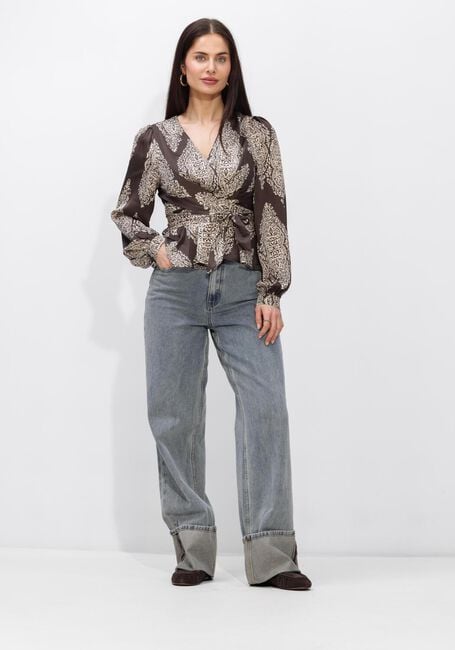 Bruine NEO NOIR  RISTA PAISLEY DROP BLOUSE - large