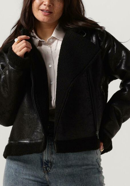 NEO NOIR Manteau Teddy SADIE TEDDY JACKET en noir - large