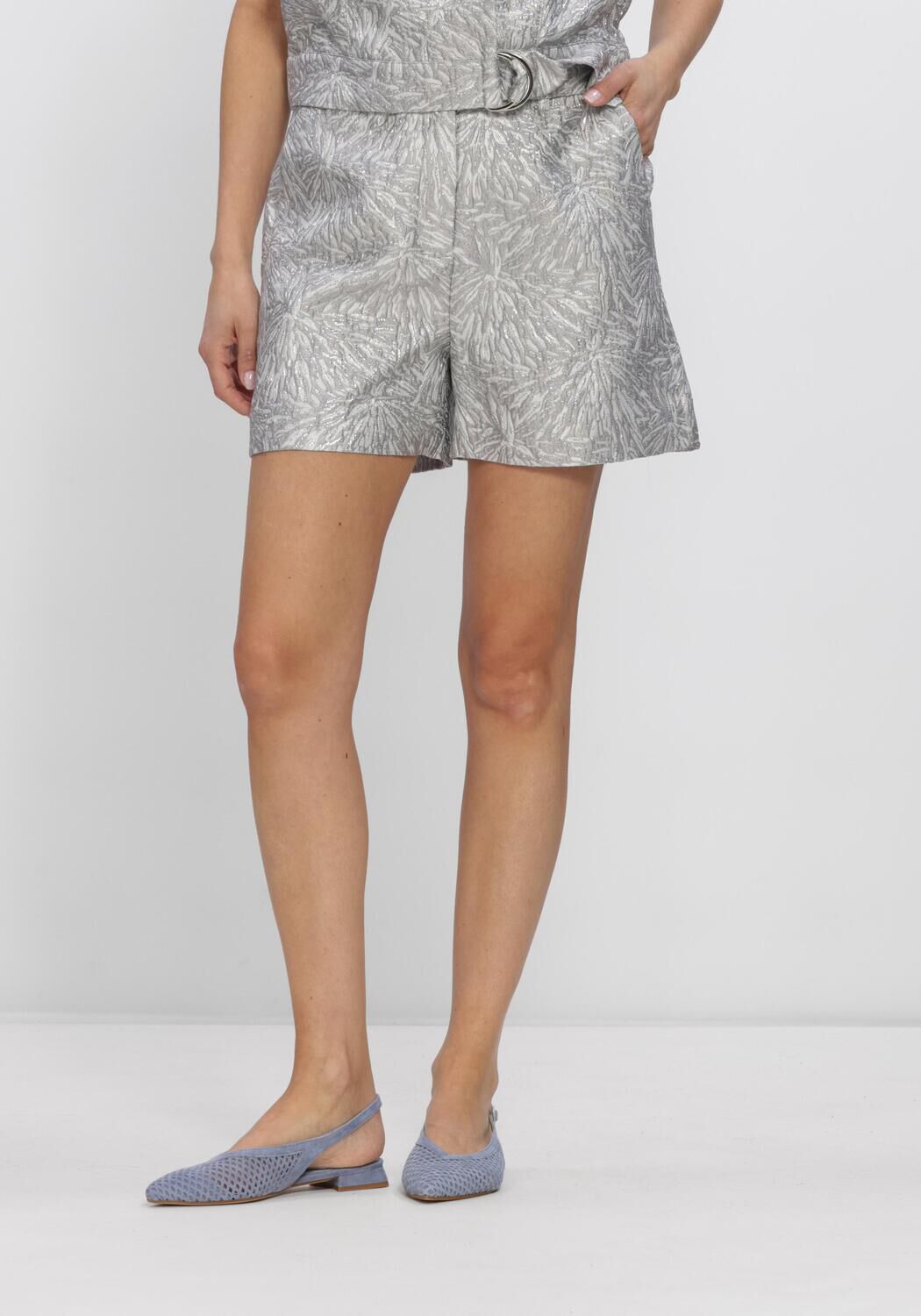 Zilveren FREEBIRD Broeken/jumpsuits WV-JAQUARD-MINI-26-1 - large