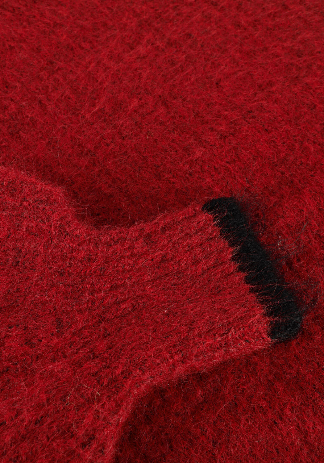 CO'COUTURE Pull CORALIECC CROP RIB O-KNIT Bordeaux - large