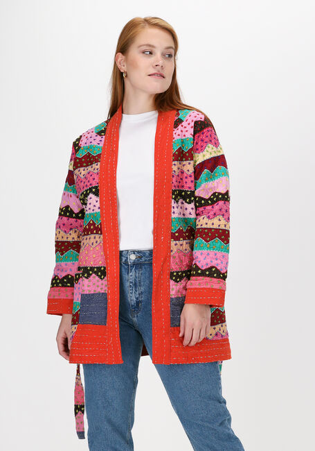 SISSEL EDELBO Kimono MARRAKESH MULTI PATCH WORK JAC en multicolore - large