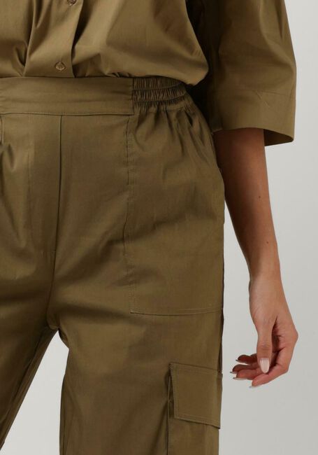 SEMICOUTURE Pantalon cargo S4SK16 TROUSERS Olive - large
