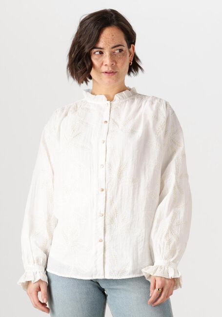 NUKUS JENNA BLOUSE EMBROIDERY Blouses en blanc - large