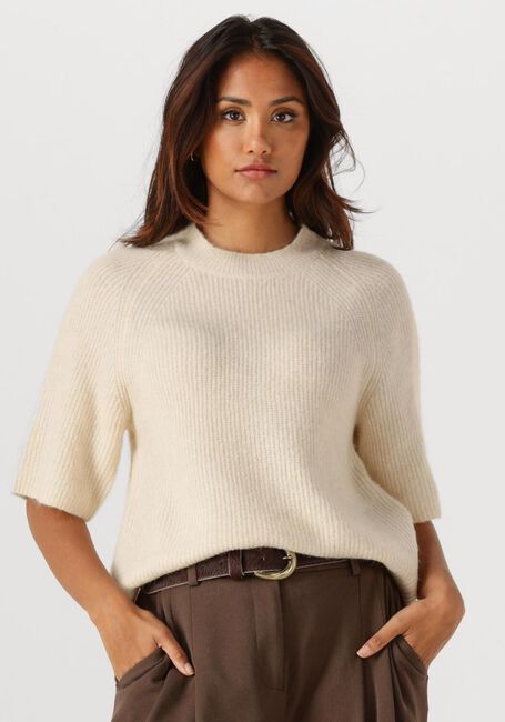 Creme MSCH COPENHAGEN Trui MSCHMILANIA HOPE 2/4 PULLOVER - large