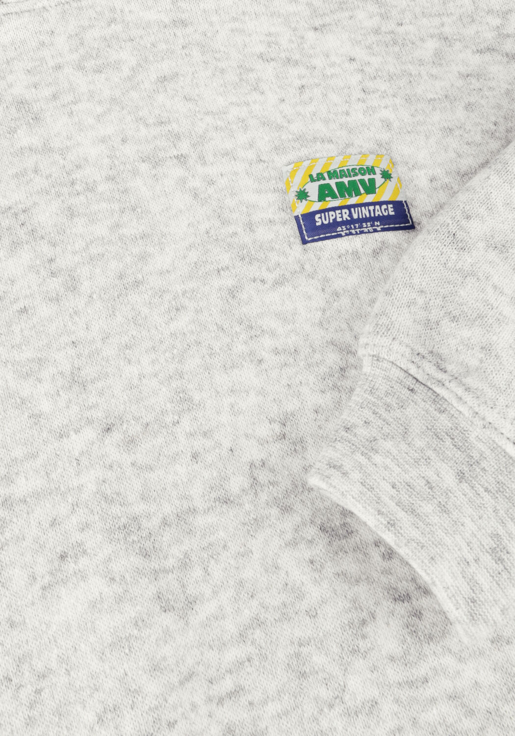 Lichtgrijze AMERICAN VINTAGE Truien/vesten EVONA - large