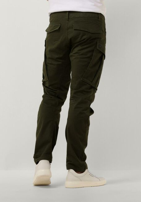 Donkergroene G-STAR RAW Cargobroeken ROVIC ZIP 3D REGULAR TAPERED - large