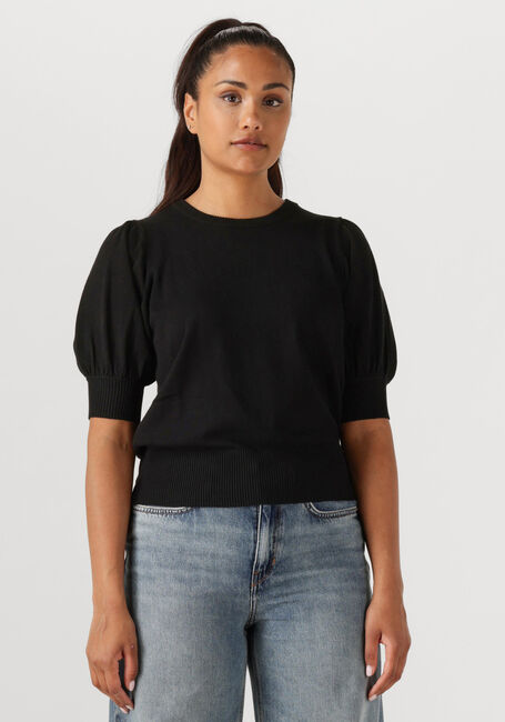 MINUS Haut LIVA KNIT TEE en noir - large