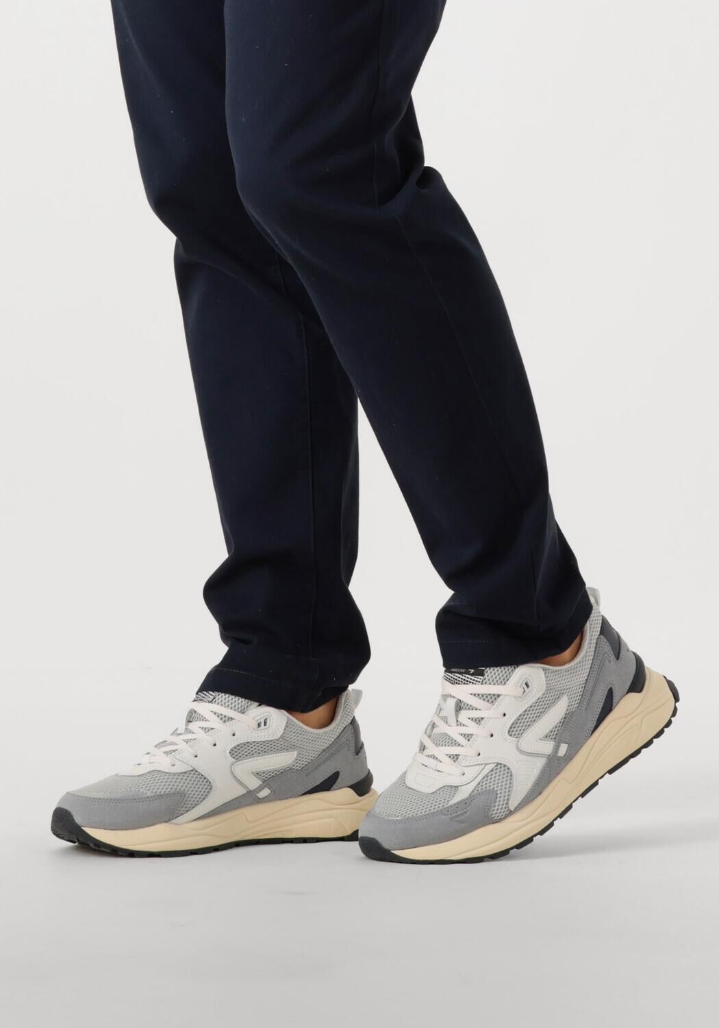 Grijze HUB Sneakers GRID-M - large