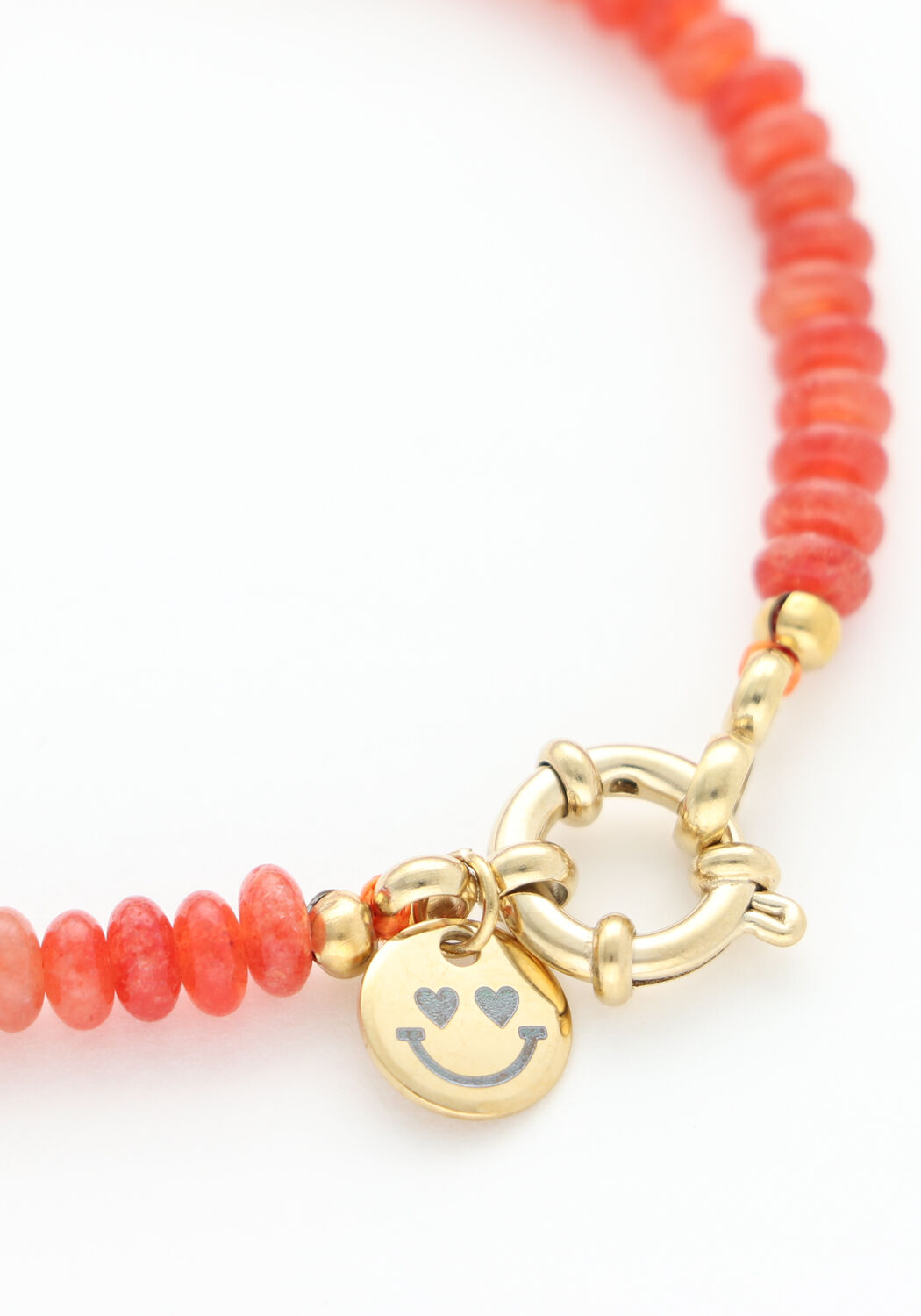 Rode BONNIE STUDIOS Sieraad LUC BRACELET - large