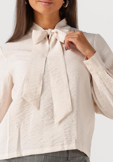 OBJECT OBJJACIRA L/S RE BOW SHIRT Blouses Crème - large