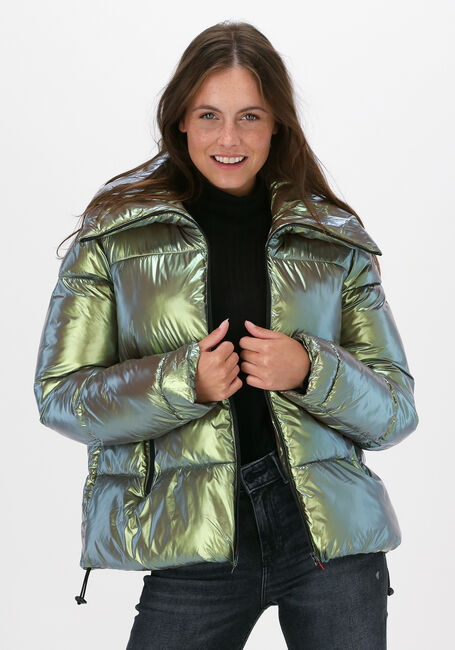 Bronzen CANADIAN Gewatteerde jas RECLYLED SHINY GLOW - large