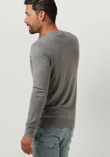 SCOTCH & SODA Pull ESSENTIALS - CLASSIC CREWNECK PULLOVER en gris - large