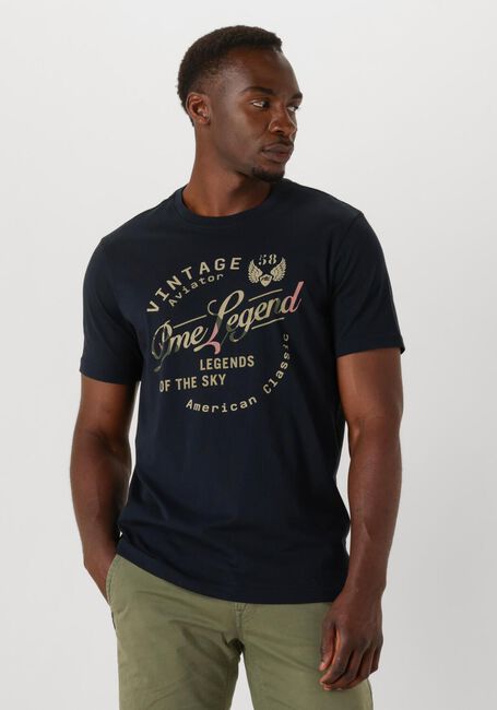Zwarte PME LEGEND T-shirt SINGLE JERSEY PACKAGE - large