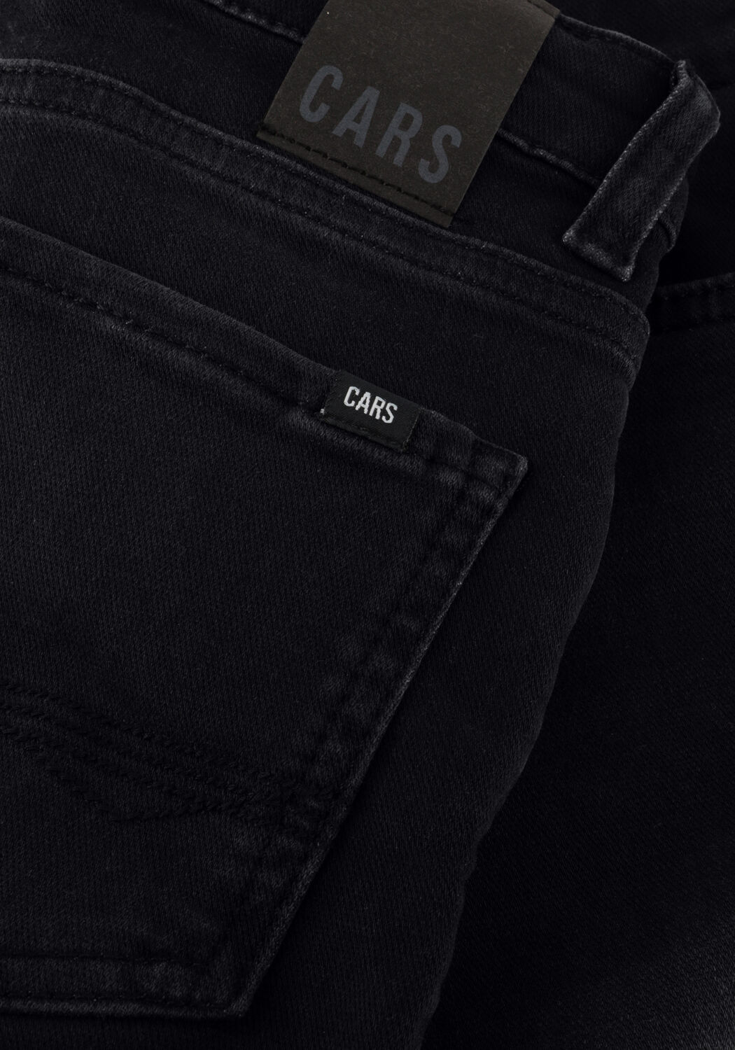 CARS JEANS Pantalon courts CALIFORNIA en noir - large