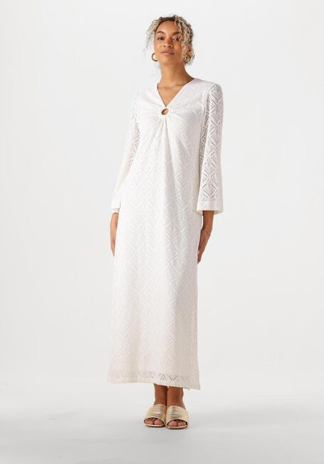 ANA ALCAZAR Robe maxi MAXI DRESS LONGSLEEVE en blanc - large