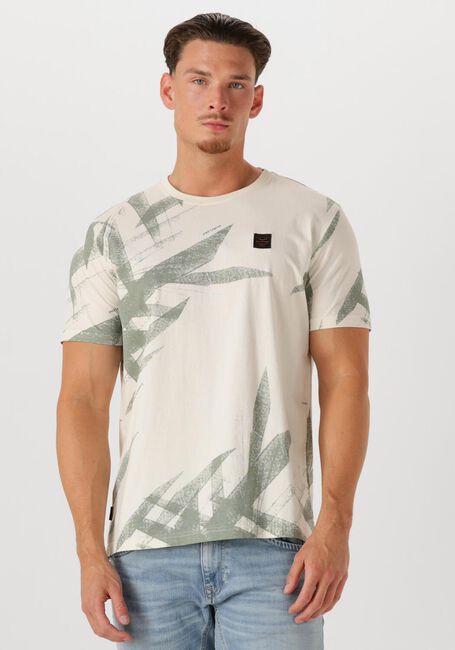 PME LEGEND T-shirt SINGLE JERSEY PANEL PRINT en vert - large
