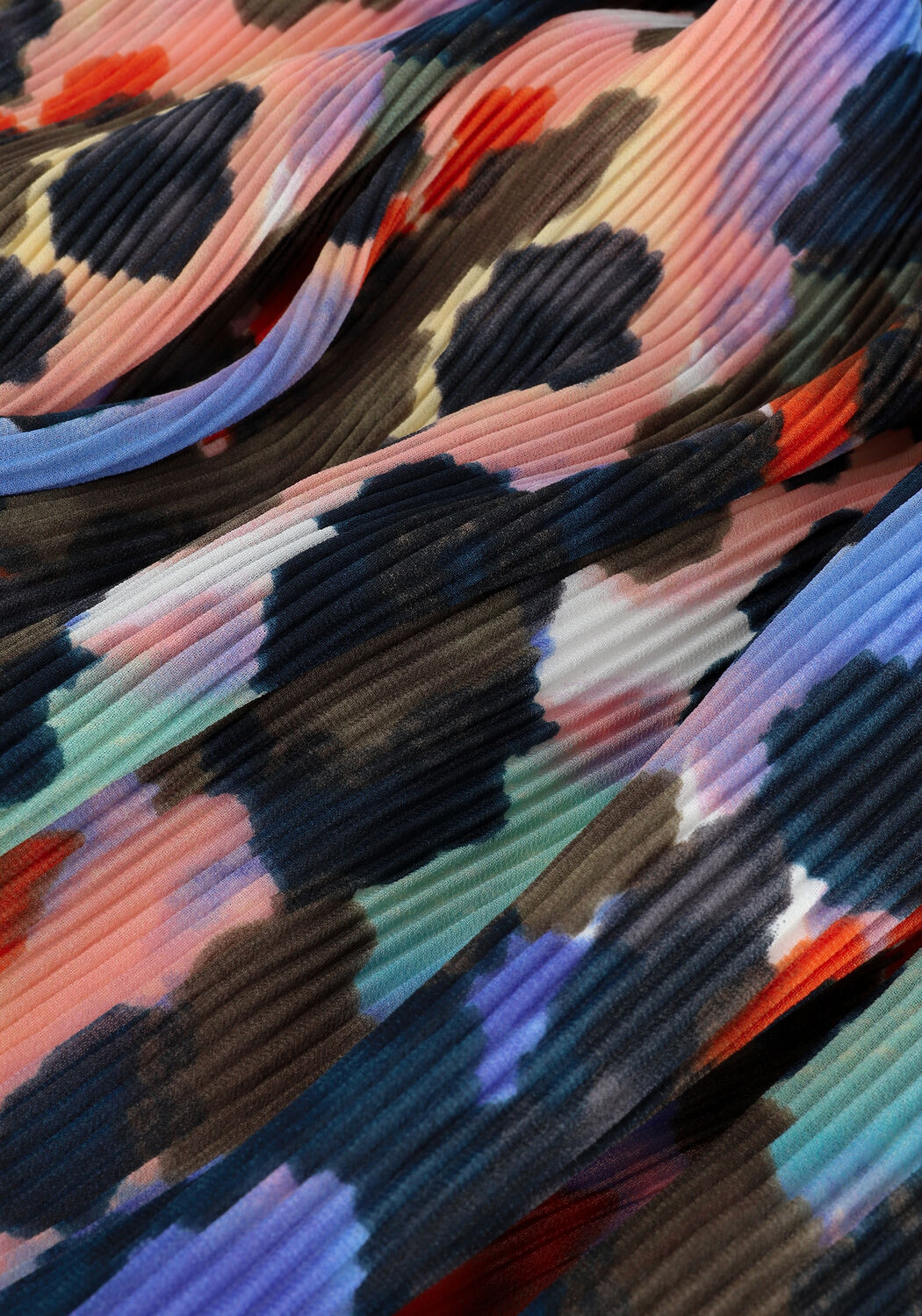 Y.A.S. Robe midi YASPIPPA LS MIDI DRESS S. en multicolore - large