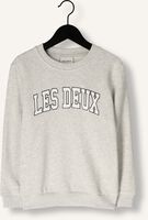 Lichtgrijze LES DEUX Trui AIDAN SWEATSHIRT KIDS Lichtgrijze LES DEUX Trui AIDAN SWEATSHIRT KIDS - medium
