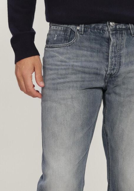 Blauwe BUTCHER OF BLUE Straight leg jeans STOCKTON STRAIGHT FOG DENIM - large