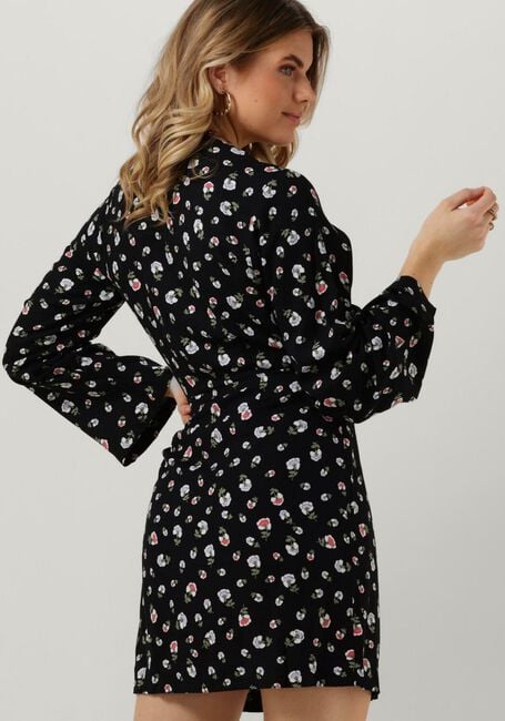 Zwarte OBJECT Mini jurk OBJDITTA L/S DRESS - large