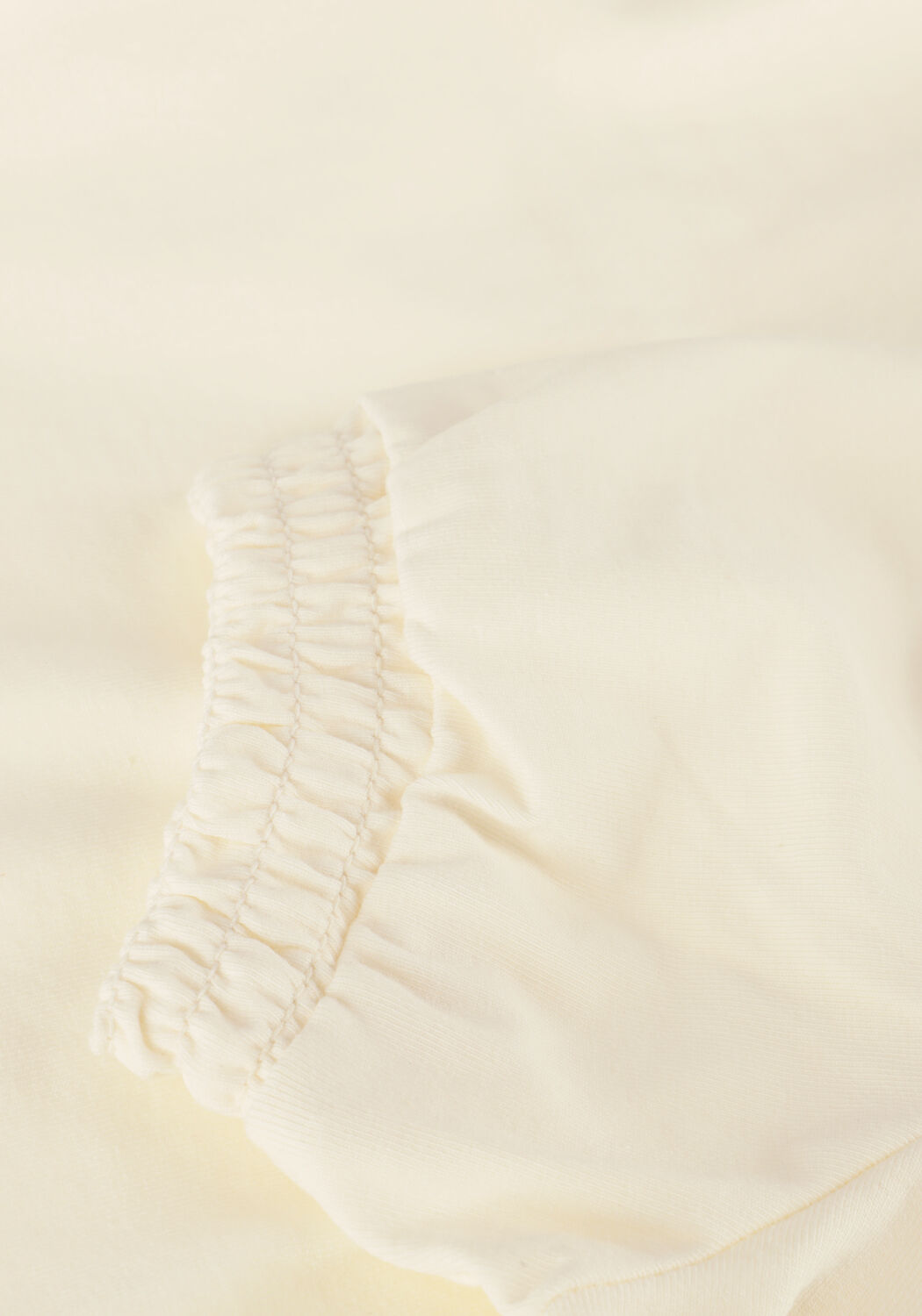 Ecru MOODSTREET T-shirt GIRLS T-SHIRT SMOCK SLEEVE - large