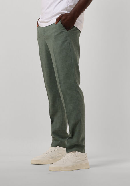 Groene SELECTED HOMME Pantalon SLHSLIM-OASIS LINEN TRS - large