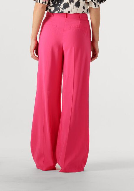 JANSEN AMSTERDAM Pantalon NOVA BROEK WF 466 LONG WIDE en rose - large