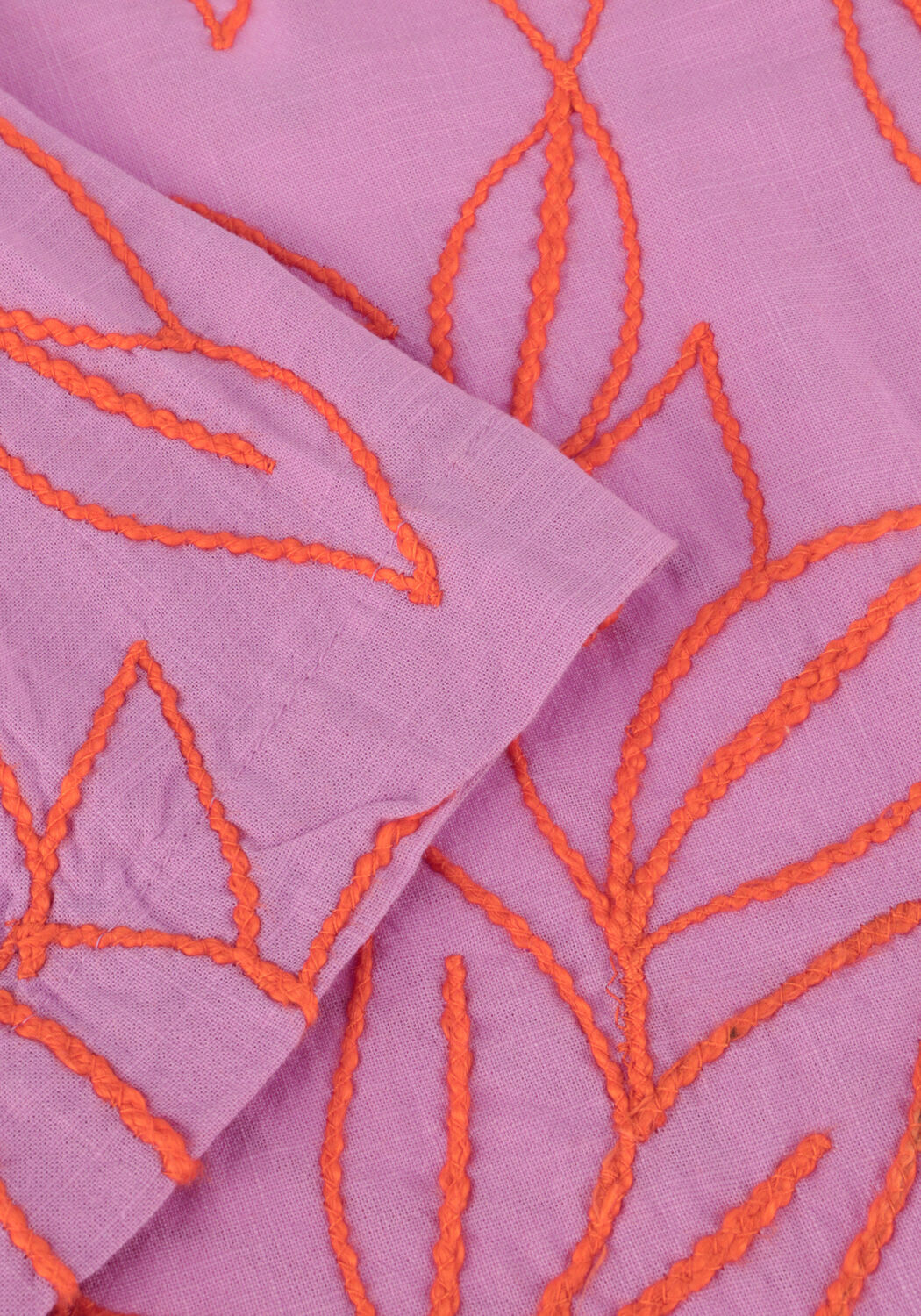 Paarse Y.A.S. Mini jurk YASCONEA SS DRESS NEW - large