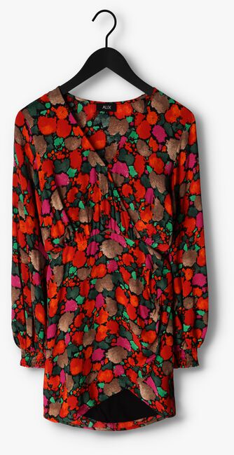 ALIX THE LABEL Mini robe FAKE WRAP FLOWER DRESS en multicolore - large
