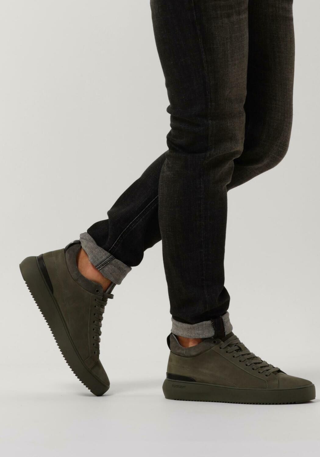 Groene BLACKSTONE Sneakers YG23 Omoda