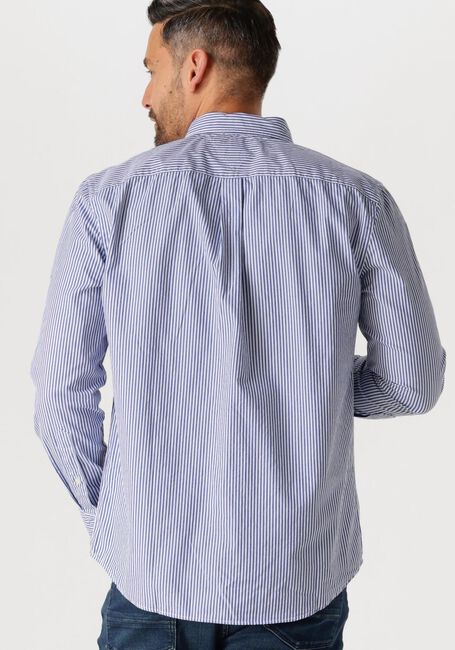 Blauwe TOMMY HILFIGER Klassiek overhemd FLEX POPLIN CLASSIC - large