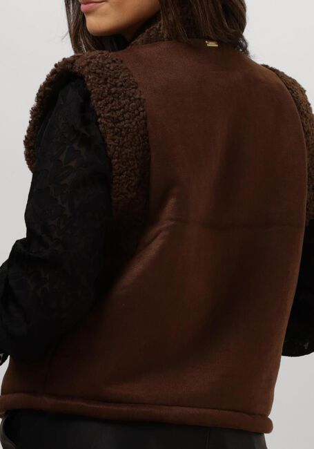 Bruine POM AMSTERDAM Gilet GILET - LAMMY BROWN - large