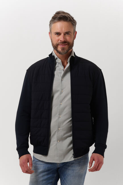 Donkerblauwe PROFUOMO Gewatteerde jas PPUJ10048 - large