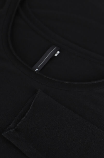 10DAYS T-shirt BOATNECK LONGSLEEVE en noir - large