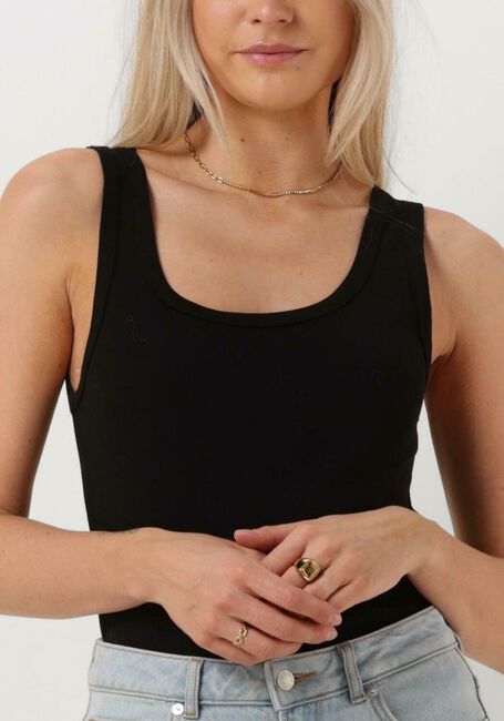 SECOND FEMALE Haut AMBRA TANKTOP en noir - large