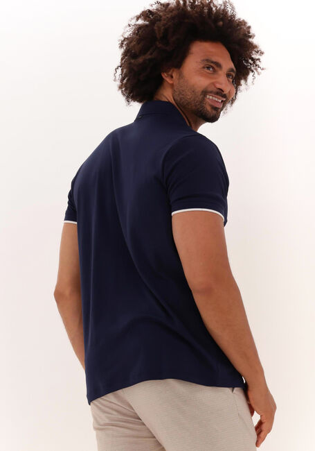 Donkerblauwe VANGUARD Polo SHORT SLEEVE POLO JERSEY PIMA - large