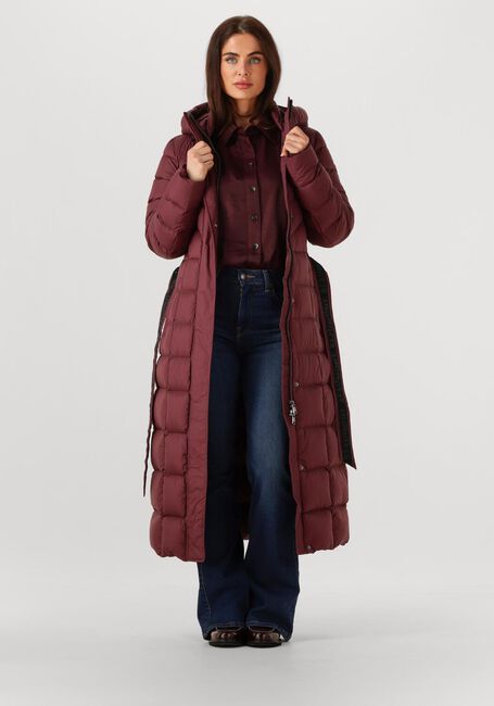 Bordeaux BEAUMONT Gewatteerde jas VALENTINA LONG COAT - large