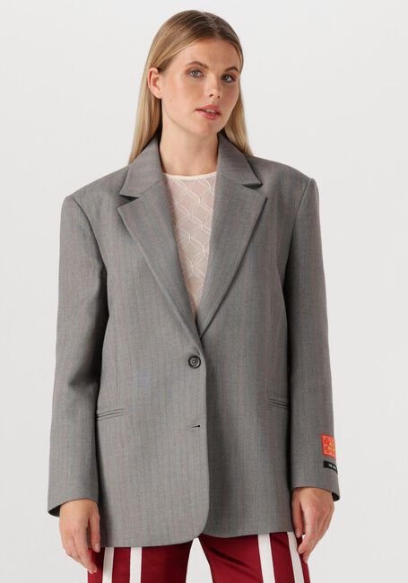 ALIX THE LABEL Blazer LADIES WOVEN CLASSY GRANDAD BLAZER en gris - large