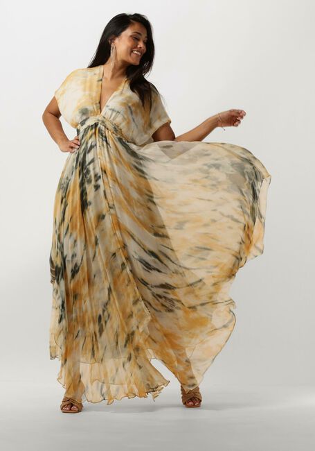 Oranje MES DEMOISELLES Maxi jurk INES - large