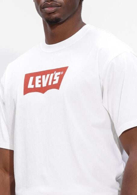 Witte LEVI'S T-shirt VINTAGE BW GRAPHIC TEE - large