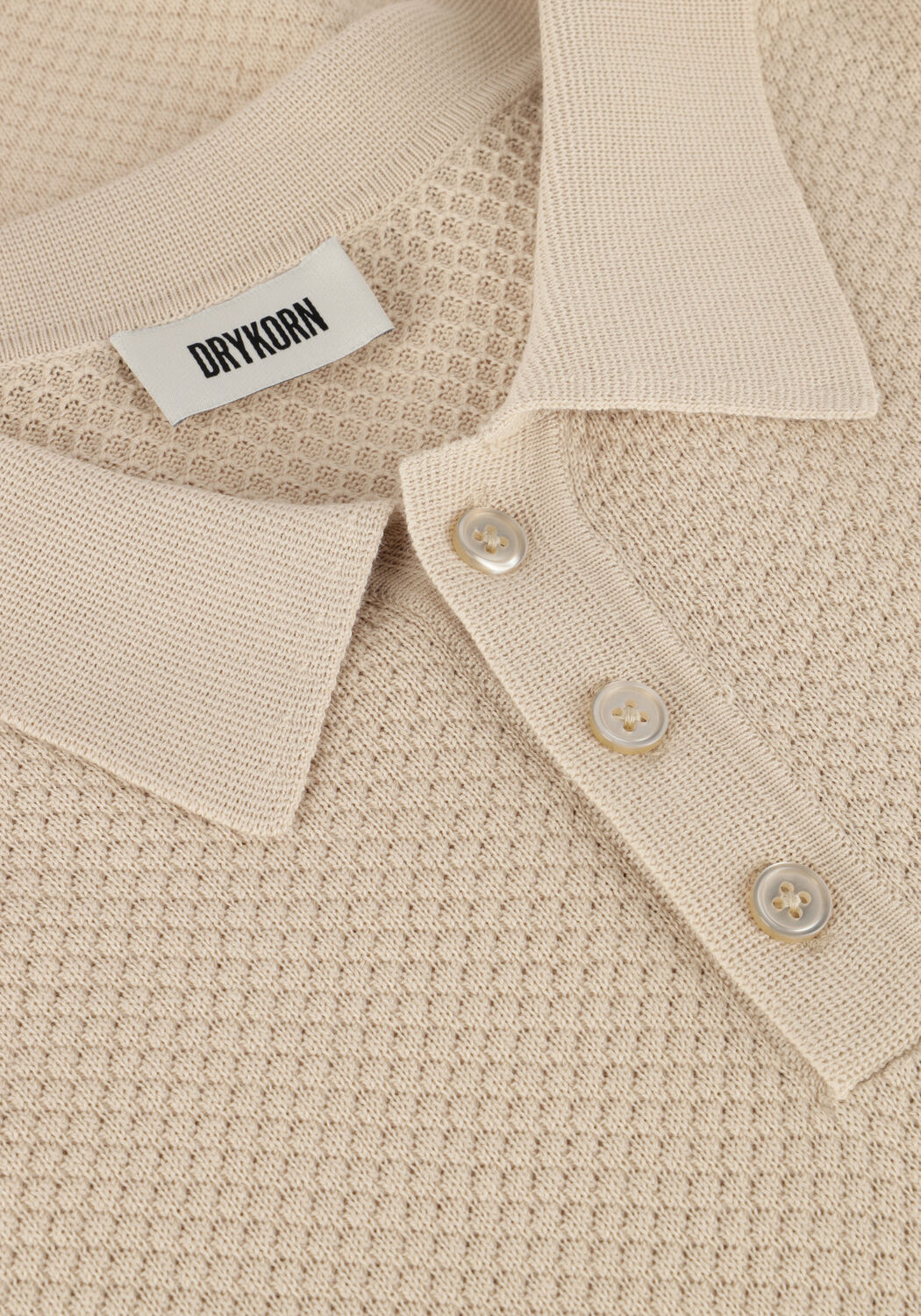Beige DRYKORN Polo TRITON 420187 - large