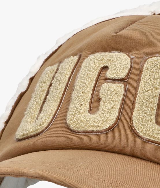 UGG BONDFED FLEECE BASEBALL CAP Casquette en cognac - large