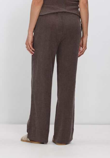 Y.A.S. YASIBELA HW PANTS Pantalons en marron - large